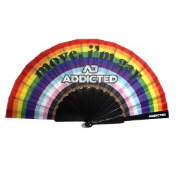 Accessoires de la marque ADDICTED - Eventail Move Im Gay - Ref : AC232 C10