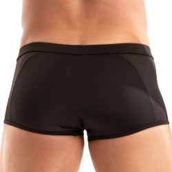 Shorts Boxer, Shorty de la marca TOF PARIS - Bóxer de microfibra Tentation Tof Paris - Negro - Ref : TOF521N