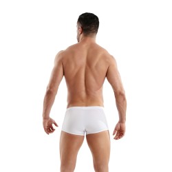 Boxer, shorty de la marque TOF PARIS - Boxer Tentation en microfibre Tof Paris - Blanc - Ref : TOF521B