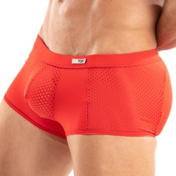 Boxer, shorty de la marque TOF PARIS - Boxer Tentation en microfibre Tof Paris - Rouge - Ref : TOF521R