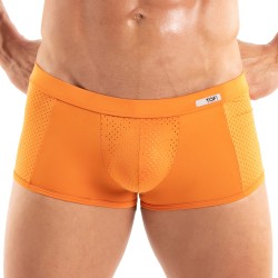 Pantaloncini boxer, Shorty del marchio TOF PARIS - Boxer in microfibra Tentation Tof Paris - Arancione - Ref : TOF521O