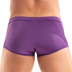 Shorts Boxer, Shorty de la marca TOF PARIS - Bóxer de microfibra Tentation Tof Paris - Violeta - Ref : TOF521V