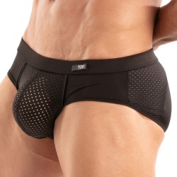 Brief of the brand TOF PARIS - Tentation Microfiber Brief Tof Paris - Black - Ref : TOF522N