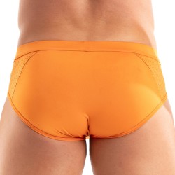 Brief of the brand TOF PARIS - Tentation Microfiber Brief Tof Paris - Orange - Ref : TOF522O