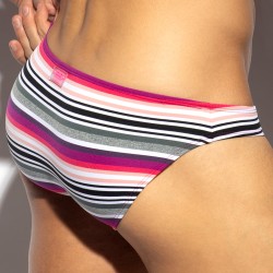 Brief of the brand ES COLLECTION - Bikini Retro Stripes - Ref : UN609 C05