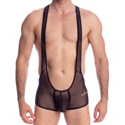 Body der Marke QURIOSÉ - Sheer Sensations - Body Wiggle It Quriosé - Ref : BD01 MES BLK