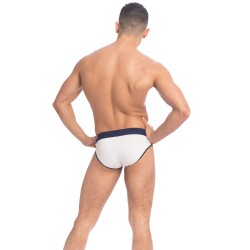 Slip, Tanga de la marque QURIOSÉ - Let Me Out Blanc - Slip Quriosé - Ref : QU21 TWO NA50