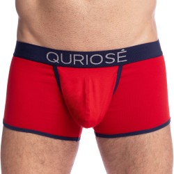 Pantaloncini boxer, Shorty del marchio QURIOSÉ - Let Me Out Rosso - Boxer Quriosé - Ref : QU43 LMO RED