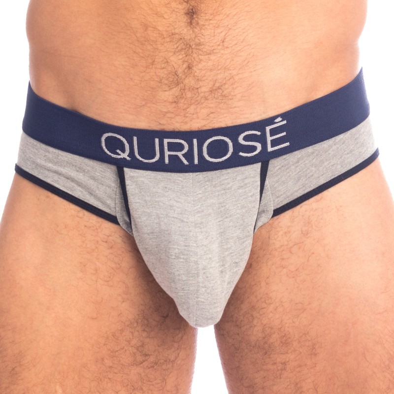 Brief of the brand QURIOSÉ - Let Me Out Grey - Briefs Quriosé - Ref : QU21 TWO GC21