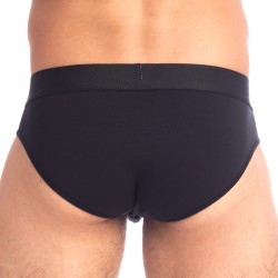 Slip, Tanga de la marque QURIOSÉ - Let me Out Noir - Slip Quriosé - Ref : QU21 TWO 1002