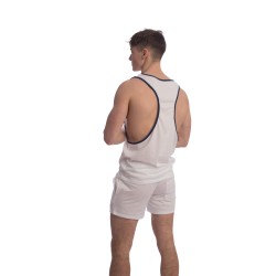 Tank top der Marke QURIOSÉ - Swing it Blanc - Tanktop Quriosé - Ref : QL02 SWI WHT