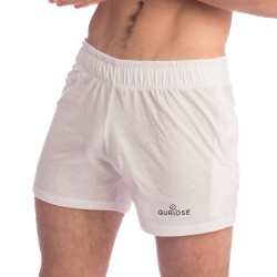 Short de la marque QURIOSÉ - 24h Joy Short Quriosé - Blanc - Ref : QL07 SWI WHT