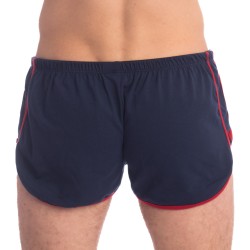 Short of the brand QURIOSÉ - Swing it Navy - Split Short Quriosé - Ref : QL05 SWI NAV