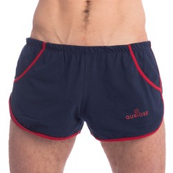 Short of the brand QURIOSÉ - Swing it Navy - Split Short Quriosé - Ref : QL05 SWI NAV