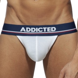 Tanga de la marca ADDICTED - Tanga sin tiras Ass Freedom - blanco - Ref : AD904 C01