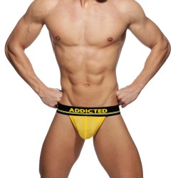 Tanga de la marca ADDICTED - Tanga sin cuerdas Ass Freedom - amarillo - Ref : AD904 C03