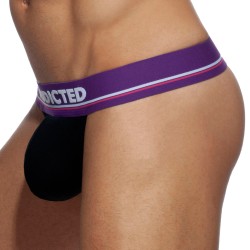 Schnur der Marke ADDICTED - Ass Freedom Stringless Tanga - schwarz - Ref : AD904 C10