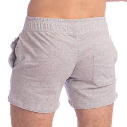 Short de la marque QURIOSÉ - 24H Joy Short Quriosé - Gris Chiné - Ref : QL07 SWI HG1