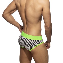 Slip de bain de la marque ADDICTED - Slip Swimderwear Tribal - Ref : AD1345 C33