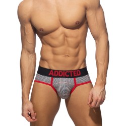 Slip de la marca ADDICTED - Calzoncillos escoceses - Ref : AD1354 C10