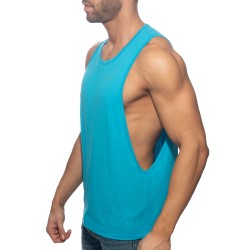 Tank top der Marke ADDICTED - AD Low Rider Tanktop - Türkis - Ref : AD957 C08