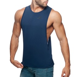 Tirantes de la marca ADDICTED - Camiseta sin mangas AD Low Rider - Navy - Ref : AD957 C09