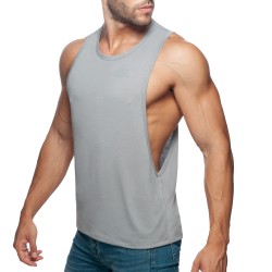 Tank top der Marke ADDICTED - AD Low Rider Tanktop - Grau - Ref : AD957 C11