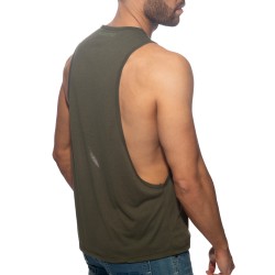 Tank top der Marke ADDICTED - AD Low Rider Tanktop - Khaki - Ref : AD957 C12