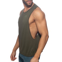 Tank top of the brand ADDICTED - AD Low Rider Tank Top - Khaki - Ref : AD957 C12