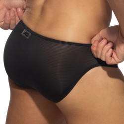 Slip, Tanga de la marque ADDICTED - Slip bikini Veloz Dry - Noir - Ref : AD1329 C10