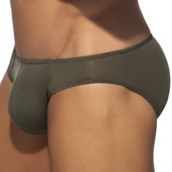 Brief of the brand ADDICTED - Bikini briefs Veloz Dry - Khaki - Ref : AD1329 C12