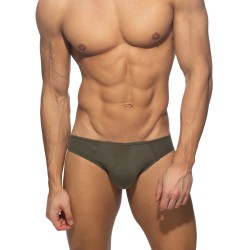 Slip de la marca ADDICTED - Braguita de bikini Veloz Dry - Khaki - Ref : AD1329 C12