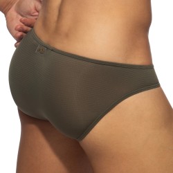 Brief of the brand ADDICTED - Bikini briefs Veloz Dry - Khaki - Ref : AD1329 C12