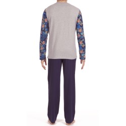  Pyjama Hibis gris - HOM 400470 00ZU 