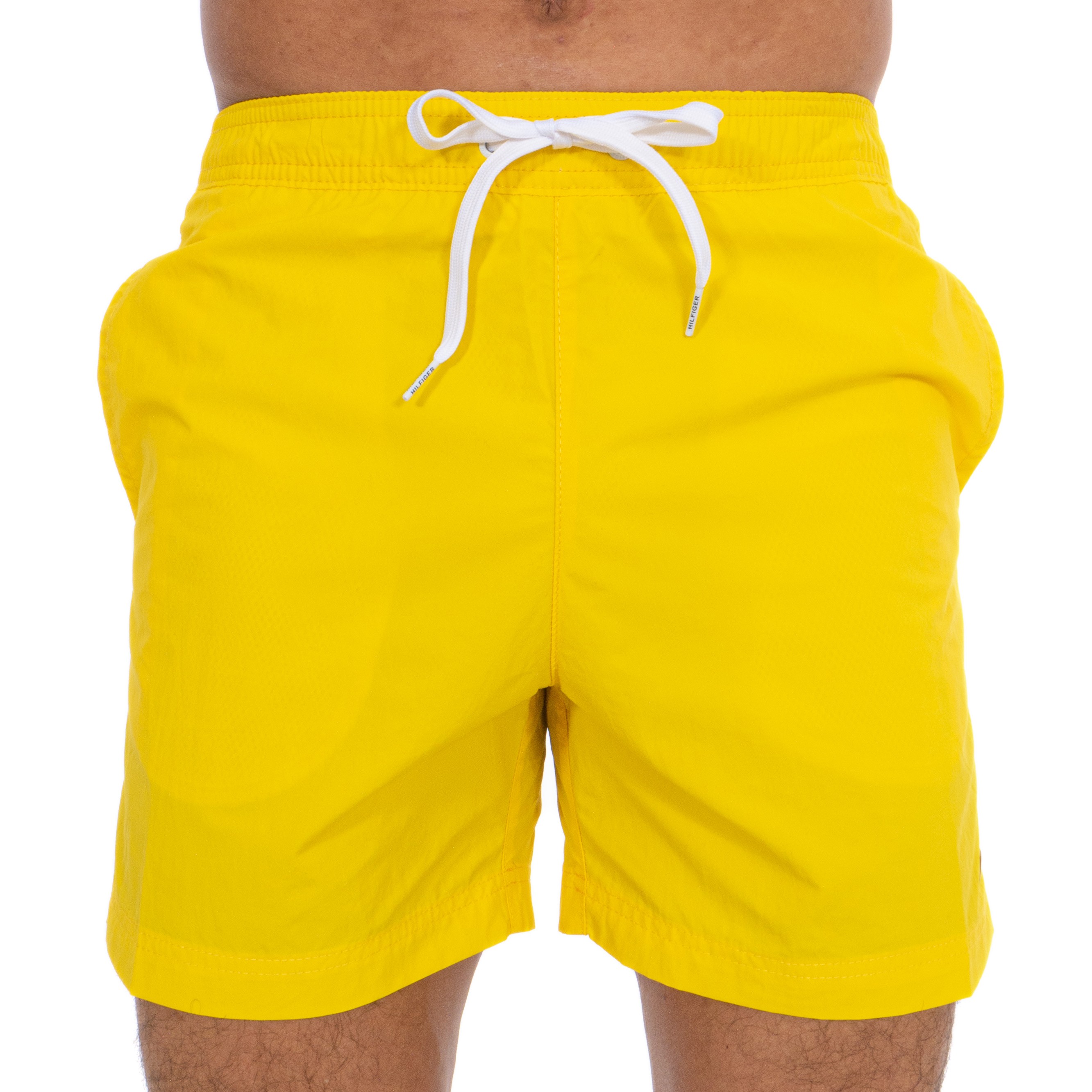 Bath shorts with contrast clamping cord - Bold Yellow - Tommy Hilfi...