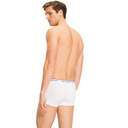  Lot of 3 cotton Stretch boxers Tommy Hilfiger - marine - TOMMY HILFIGER 1U87903841-100 - per 