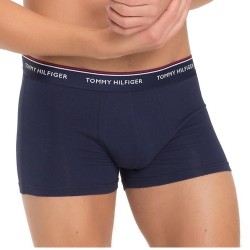  Lot of 3 cotton Stretch boxers Tommy Hilfiger - multi - TOMMY HILFIGER 1U87903842-611 - per 