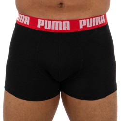  Bóxers PUMA básicos - rojo y negro - PUMA 521015001-786 