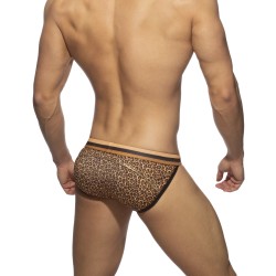  Bikini de bain Léopard Stripe - marron - ADDICTED ADS268-C13 