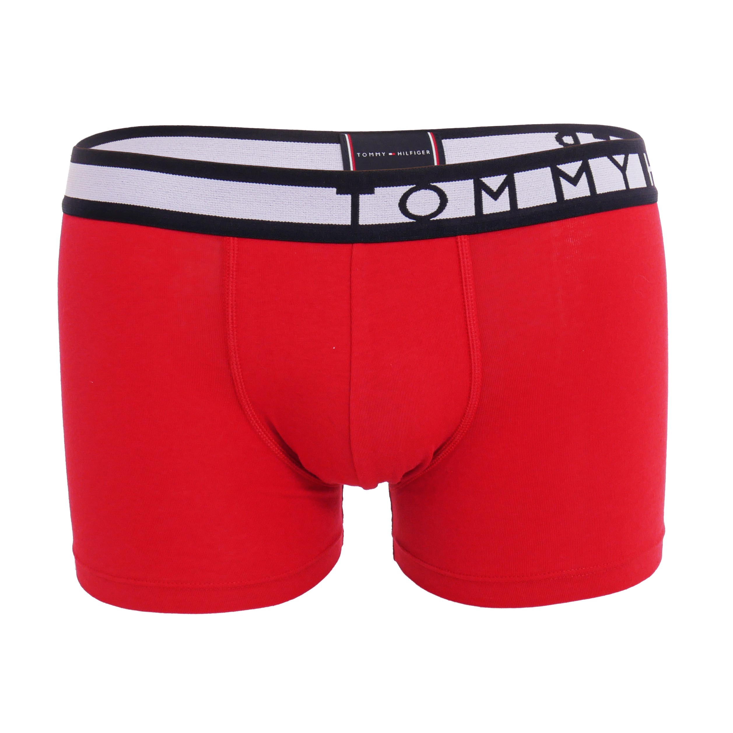 3-Pack Logo Waistband Trunks - dark navy blue, grey and red - Tommy