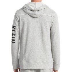  Sweat-shirt à capuche avec logo gris - CALVIN KLEIN NM1454E-080 