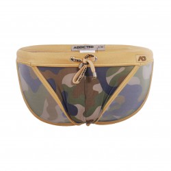 Slip de bain de la marque ADDICTED - Bikini de bain camo - Ref : ADS188 C17