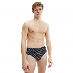  Slip de bain - Core Solids noir - CALVIN KLEIN KM0KM00746-0GQ 