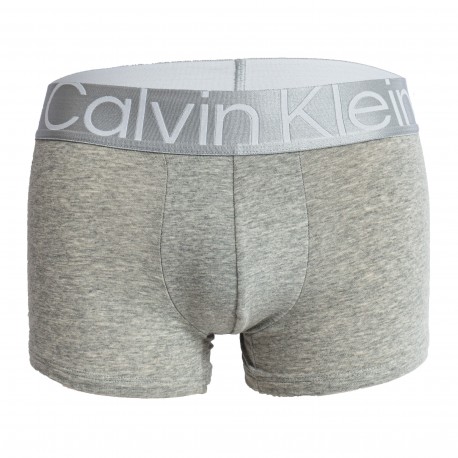 Boxer Calvin Klein Steel Cotton - grey black white (Set of 3)