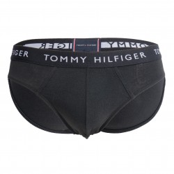  Pack de 3 calzoncillos Tommy de algodón - negro - TOMMY HILFIGER UM0UM02206-0TE 