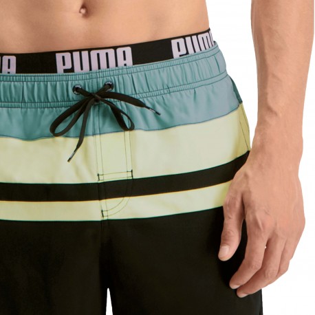 PUMA Homme Swim Men's Mid Shorts Short de planche, Aqua, XS : :  Mode