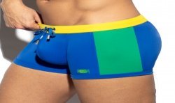  Shorty de bain flags - jaune - ES COLLECTION 2209-C16 