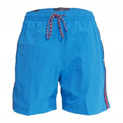  Mittellange Badeshorts mit Logo-Tape Tommy - blau - TOMMY HILFIGER *UM0UM02508-C2V 