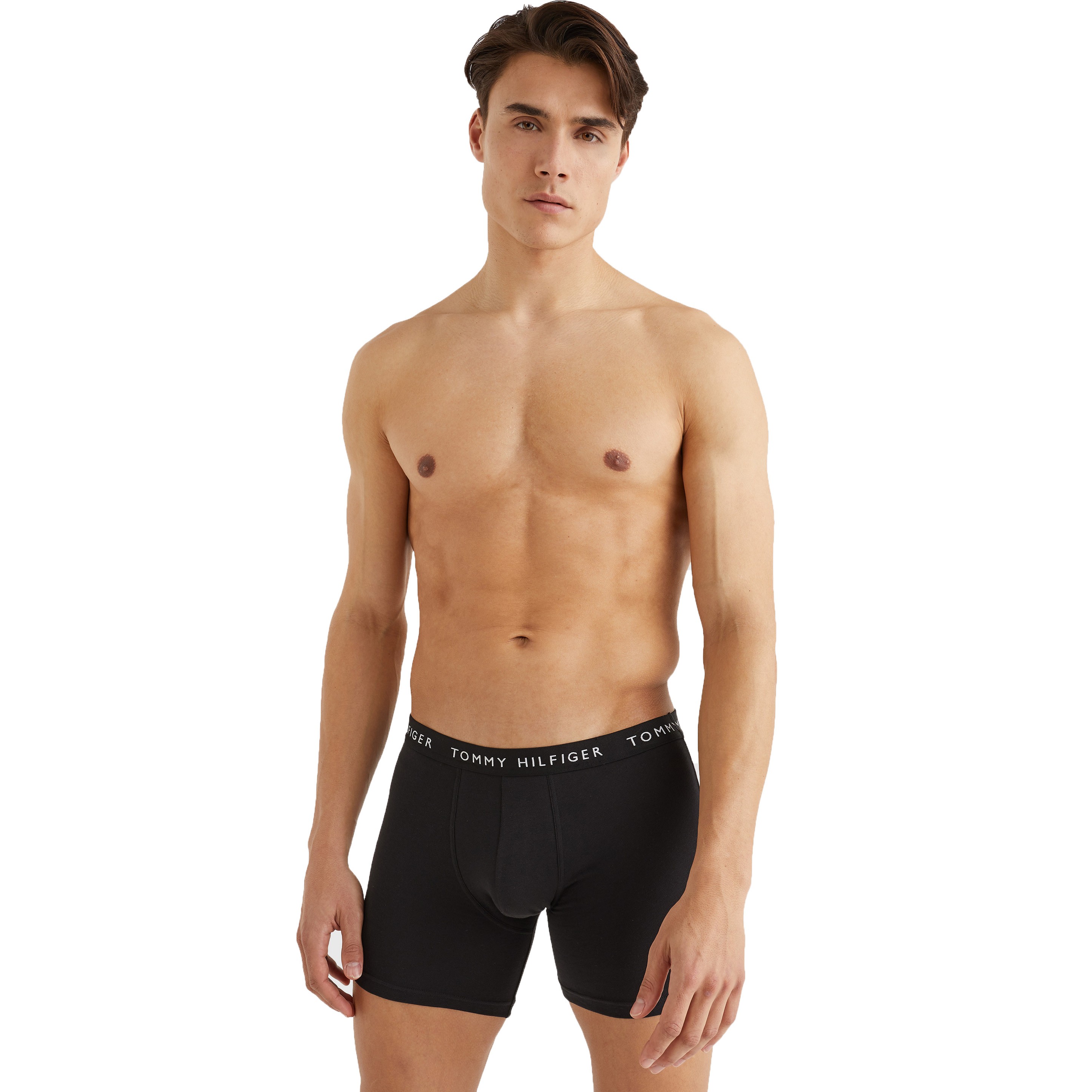 3-Pack Essential Boxer Briefs Tommy - black - Tommy Hilfiger : sale...