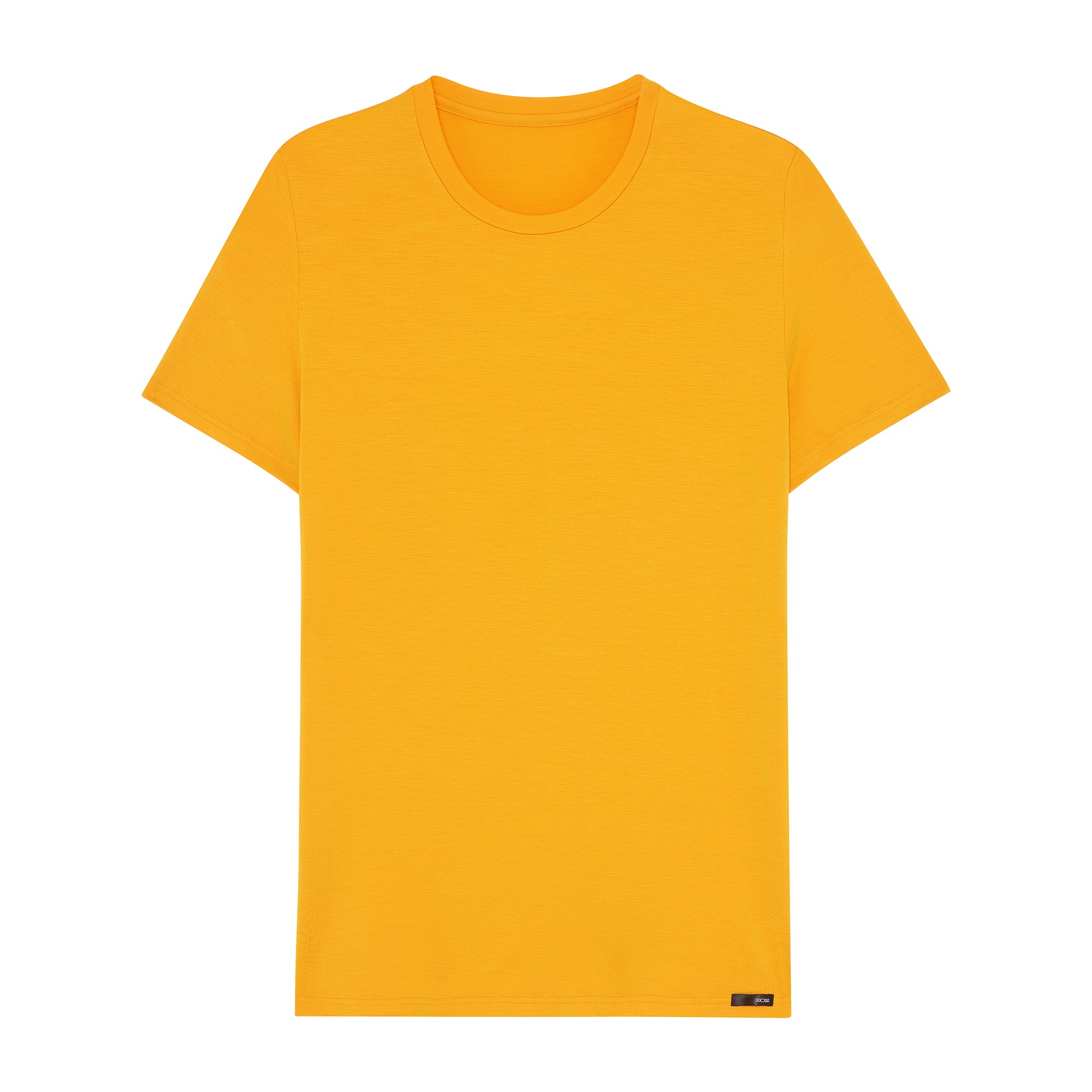 T-shirt HOM Crew Neck Tencel Soft - ginger - HOM : sale of Short Sl